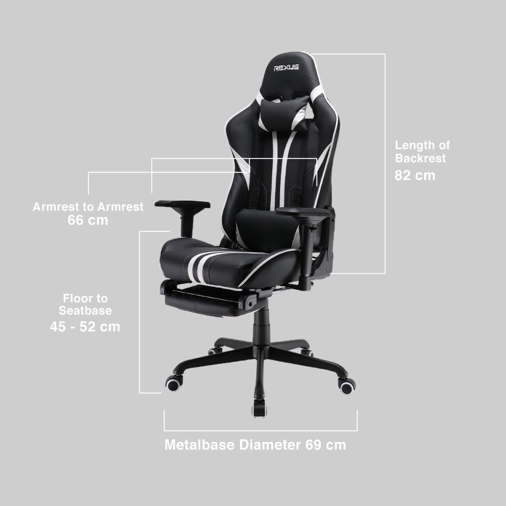 Rexus RGC201 Max / RGC-201 Max Premium Gaming Chair