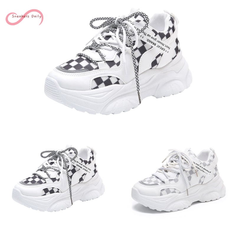 COD Sneakersdaily 1002 Sepatu Sneakers Wanita Sneakers Kekinian Wanita