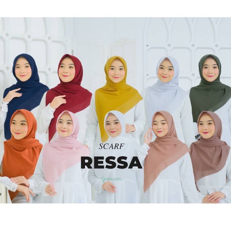 RESSA SCARF BY GREENISM/SCARF RESSA BY GREENISM/SCARF GREENISM/RESSA  SCARF
