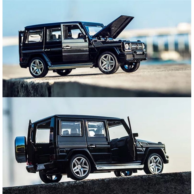 DIECAST Mobil Mercedes Benz AMG G65 Miniatur Die-cast Mobil Skala 1:32