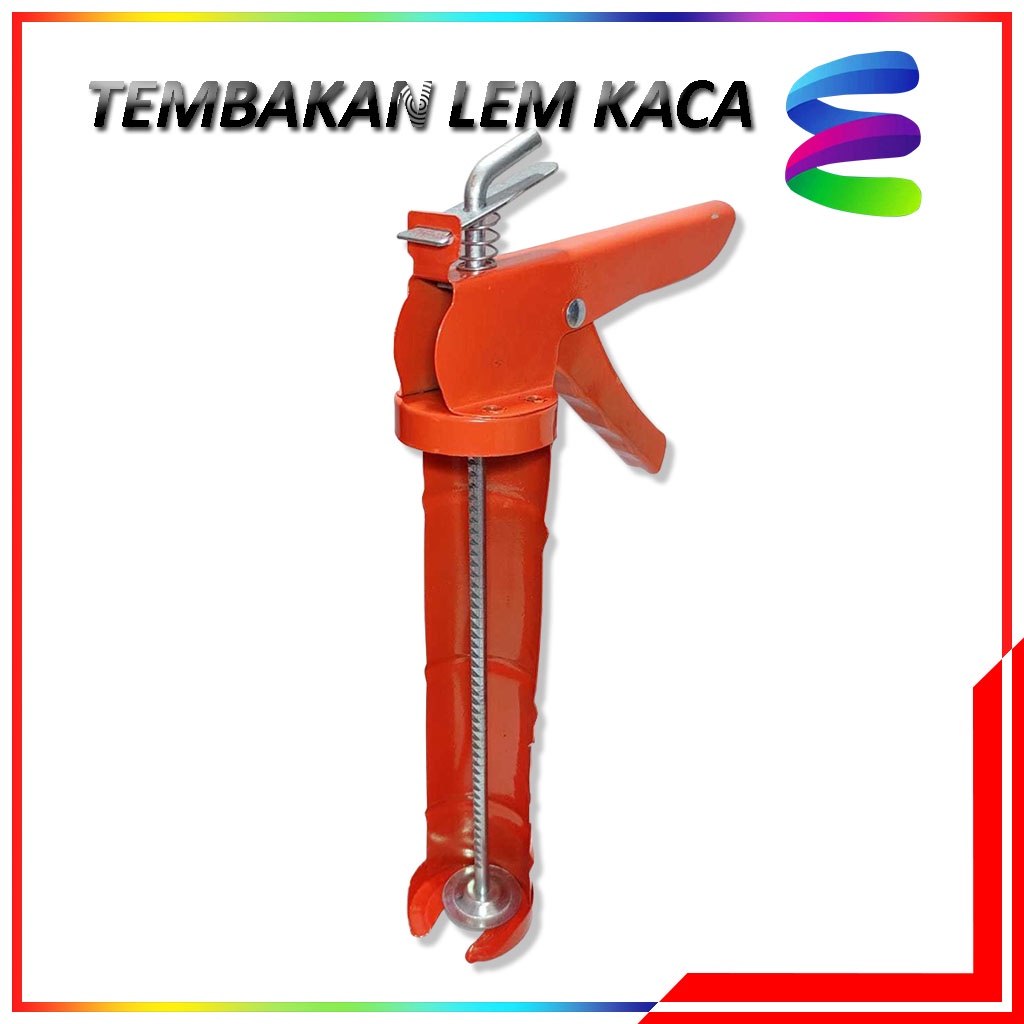 Alat Tembak Lem Silikon Akrilik / Tembakan Lem Kaca Aquarium / Tembakan Acrylic Silicon Sealant