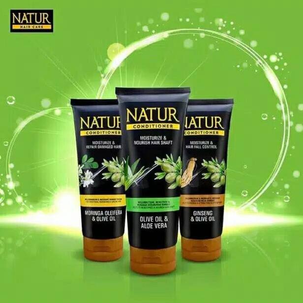 NATUR HAIR CONDISIONER GINSENG 165mL ( PROMO VOUCHER 2500 )
