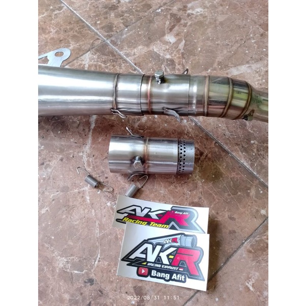 DB killer 3 suara stelan untuk Knalpot racing, inlet 50mm