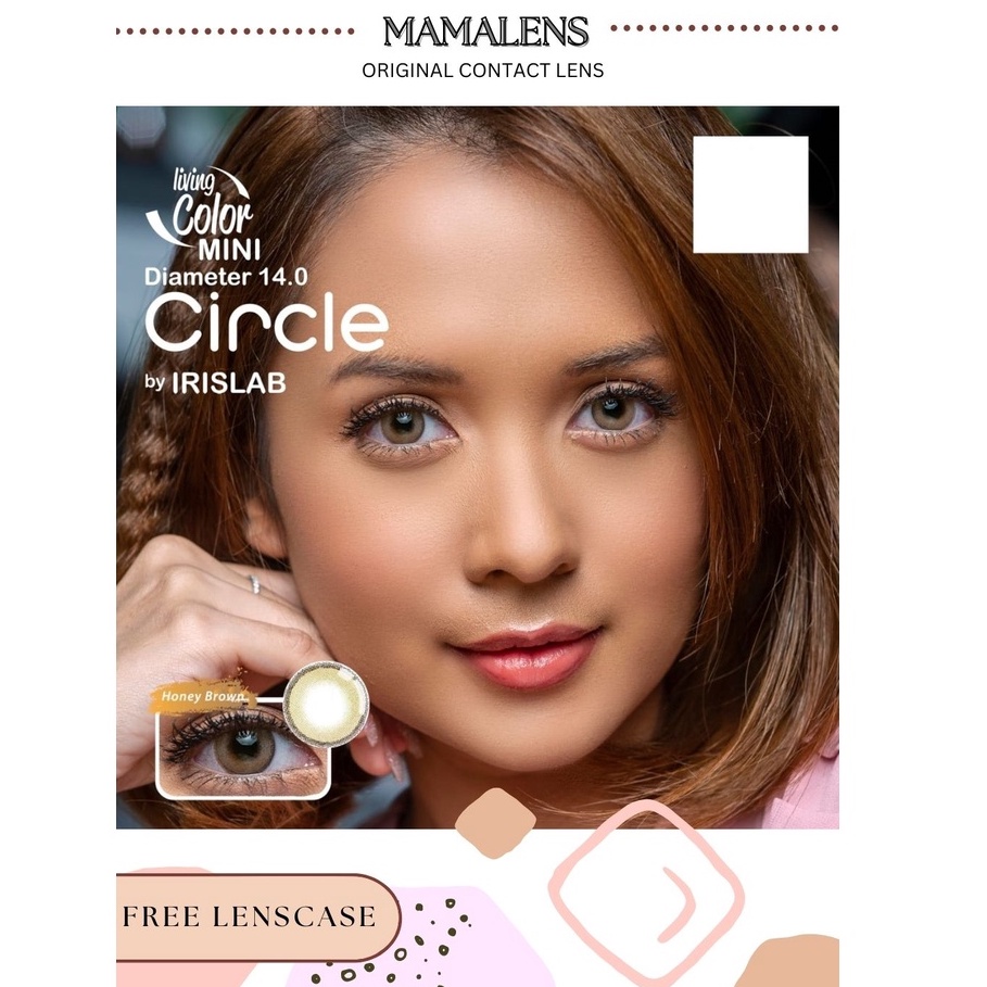 Softlens Mini Circle Minus -3.25 sd -6.00 Free Lenscase -MAMALENS