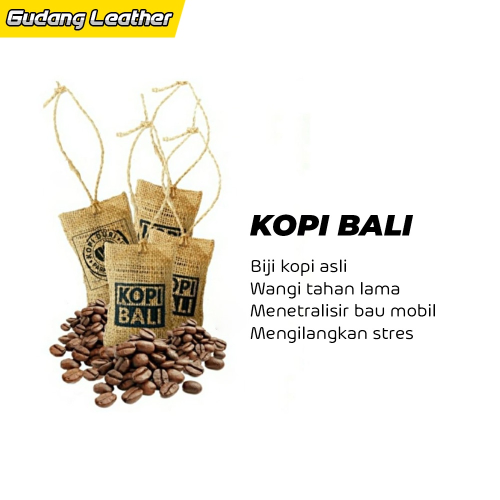 Pengharum Mobil Parfum Mobil Aroma Kopi Bali Gantungan Mobil Biji KOPI BALI