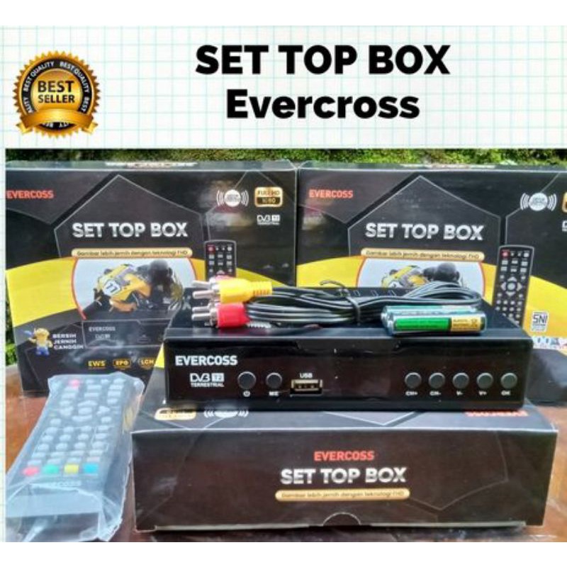 SIARAN TV DIGITAL | SET TOP BOK | RECEIVER TV