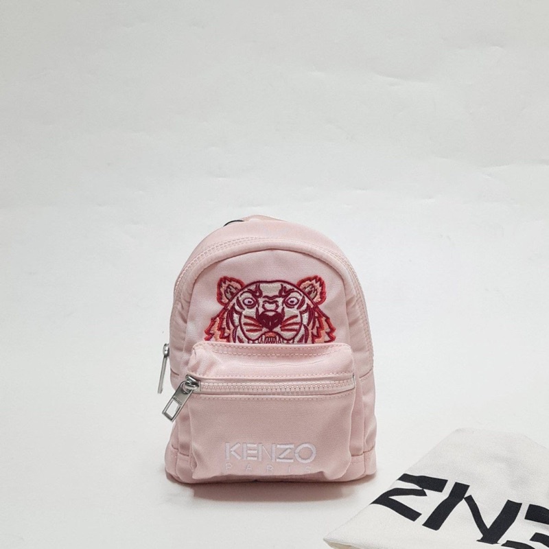 KENZ* BEBEBOO MINI TIGER CANVAS BACKPACK PINK RED