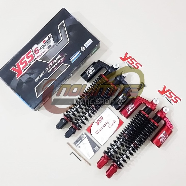 Shock YSS G Sport Smooth Black Red Series 390mm Shockbreaker Honda ADV 150 160