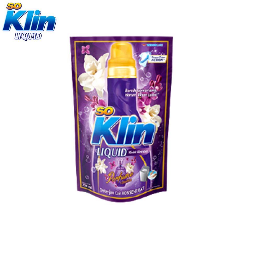 ☮ Soklin Deterjen Cair Violet 750 mL ぷ