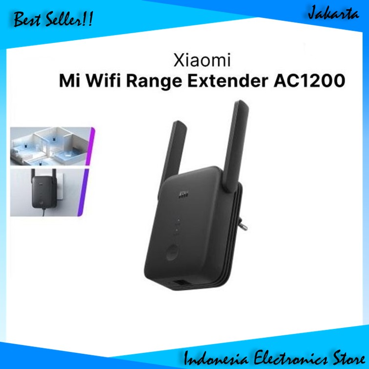 Xiaomi Mi Wifi Range Extender AC1200 Dual Glb AC1200 Router Repeater Amplifier Signal -Bergaransi IE