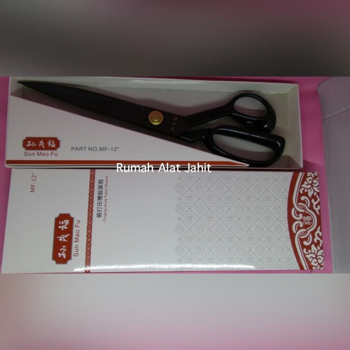 

Hemat Gunting Kain Merk Sun Mao Fu 12" Inch Terlaris