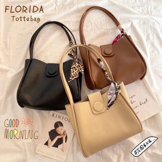 Image of ( Terbaru ) Tas Bahu Handbag Florida Viral + SYAL - Totte bag - Soulder bag | Tas Kuliah - Tas Handbag Trendy