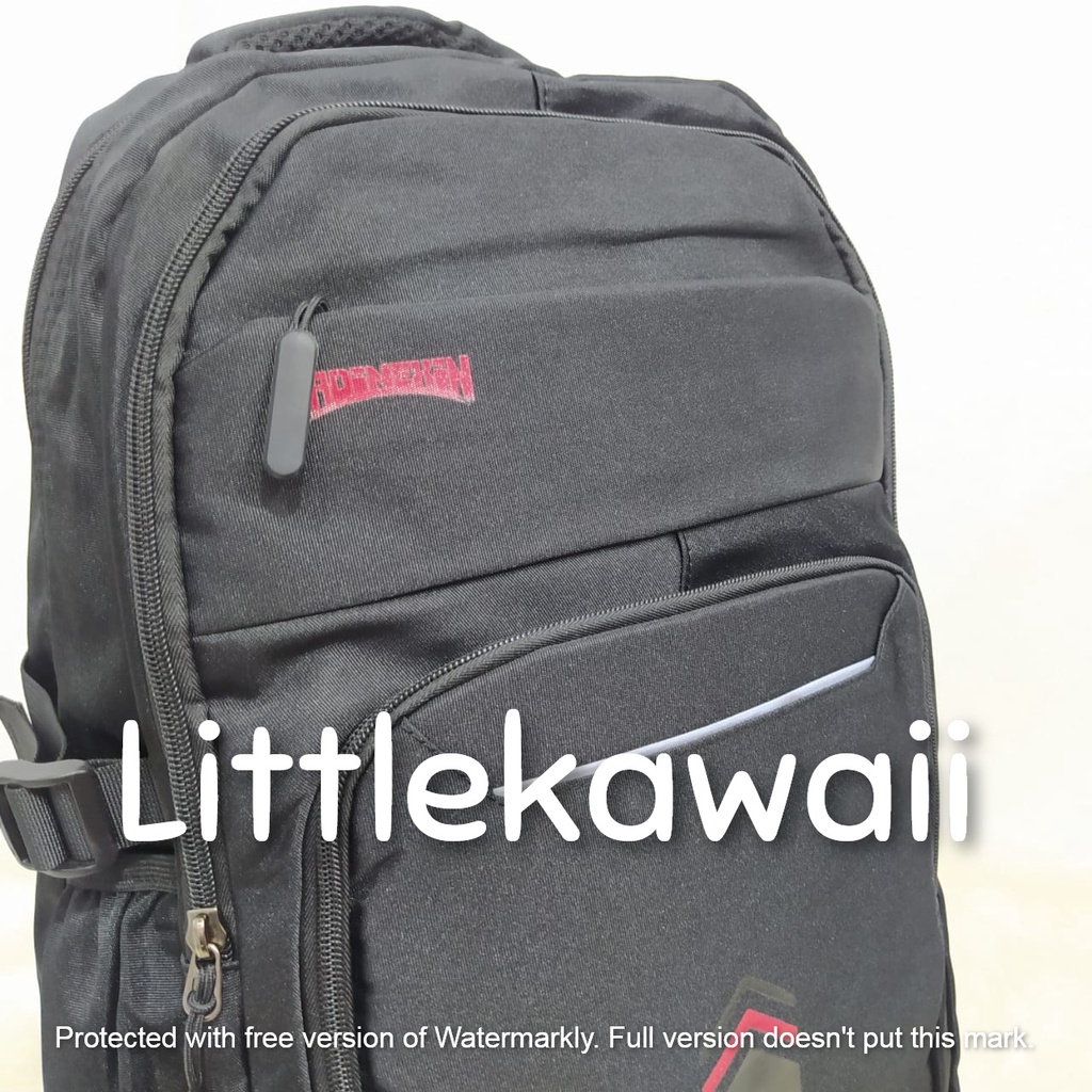 LK/Tas Ransel Laptop Backpack Parasut Sekolah Fashion Casual  Remaja Dewasa Pria Liangwei Import