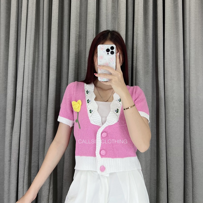 Callope Top ( import / atasan wanita / luaran wanita / atasan rajut / knit top / crop top / basic to