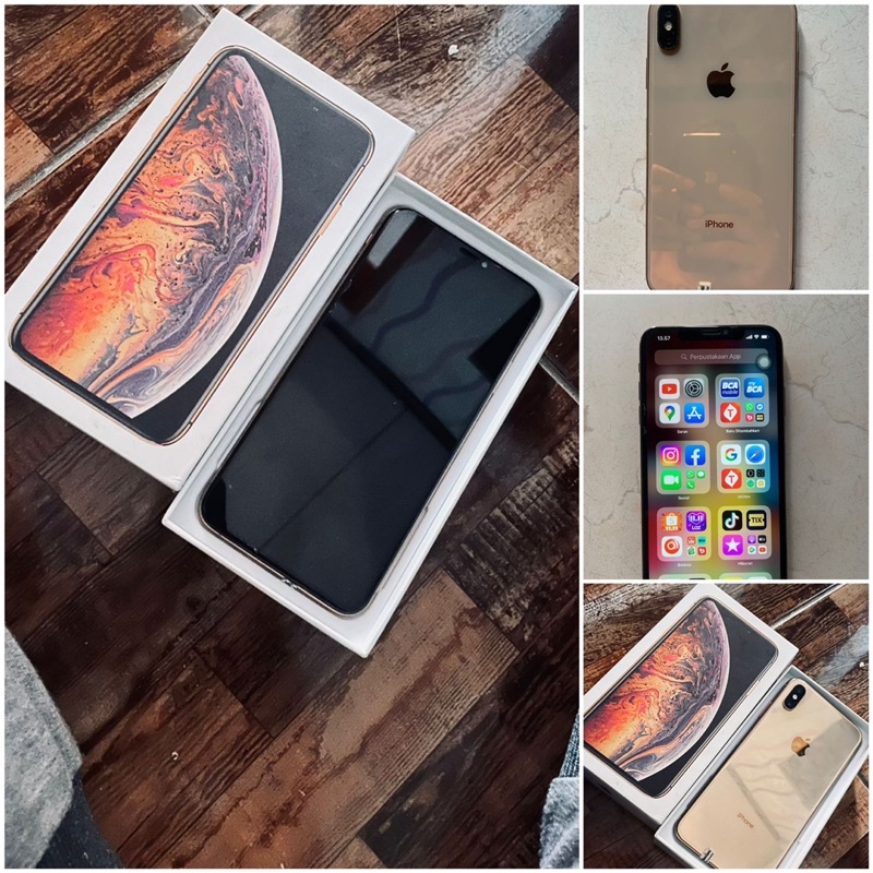 Iphone Xs Max 64Gb Gold (Second)