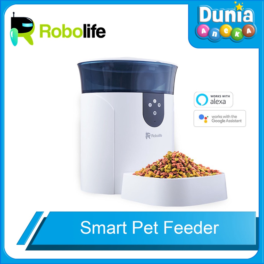 ROBOLIFE TEMPAT MAKAN HEWAN OTOMATIS / SMART PET FEEDER