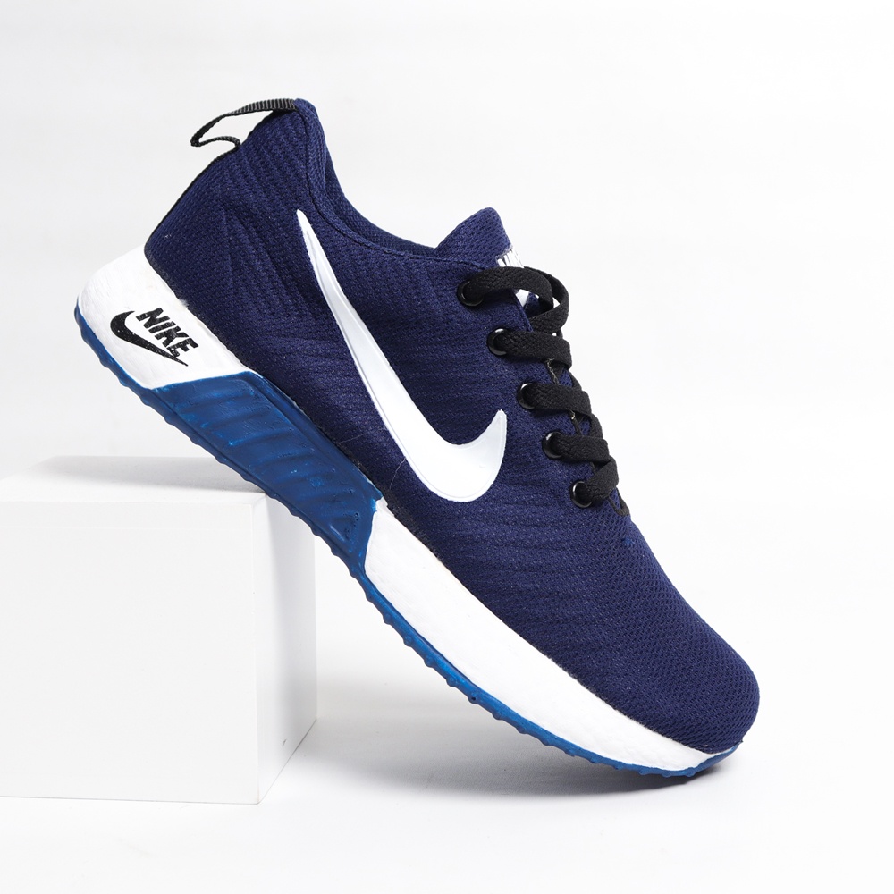 Sepatu nike fly flyknite zoom import sneakers 39 - 44 navy putih