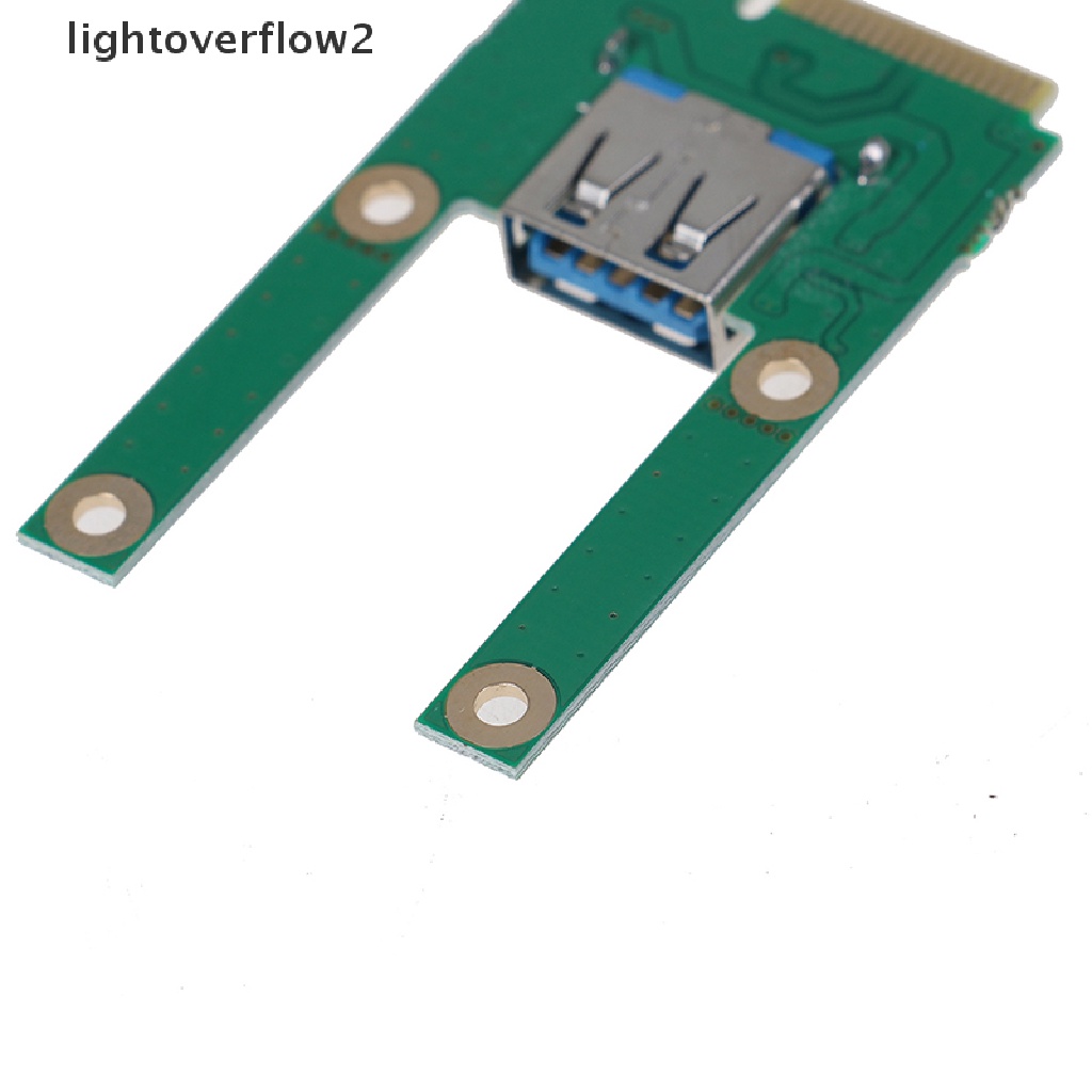 (lightoverflow2) Adapter Konverter mini pcie Ke usb 3.0 Ke mini pcie express card