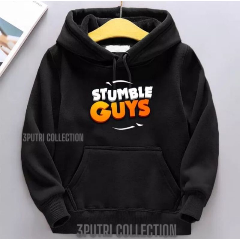 Sweater Hoodie Anak  Hoodie Grafis Flecee Tebal-Stumle Guys