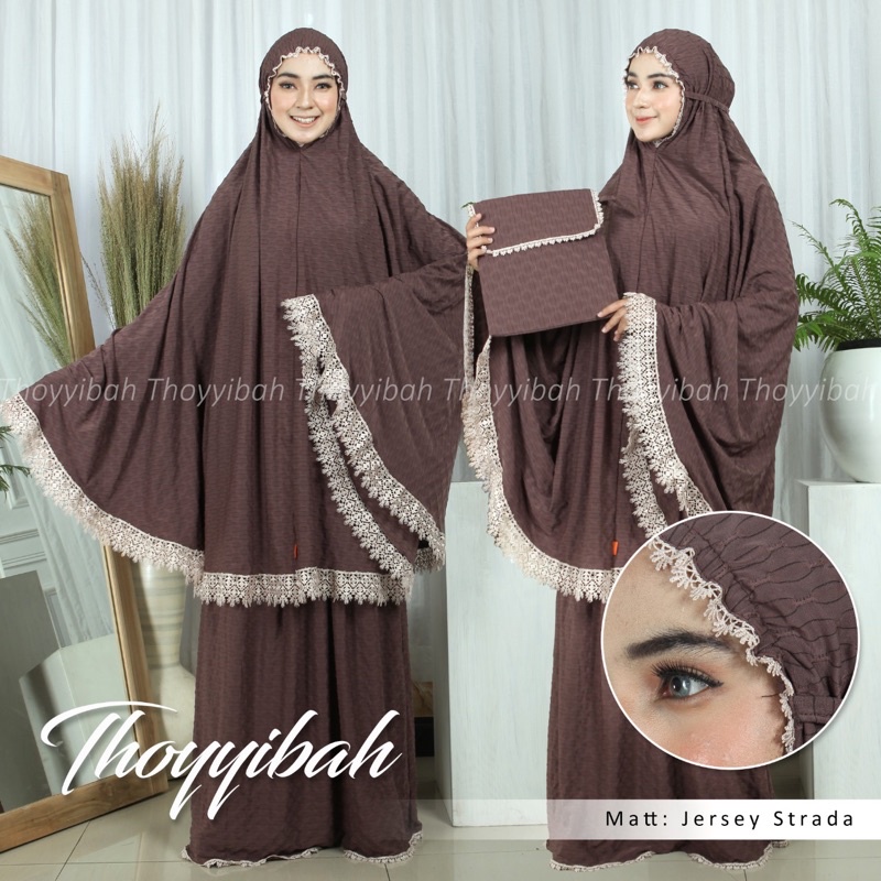 MUKENA JERSEY RENDA || MUKENA DEWASA BAHAN JERSEY PREMIUM