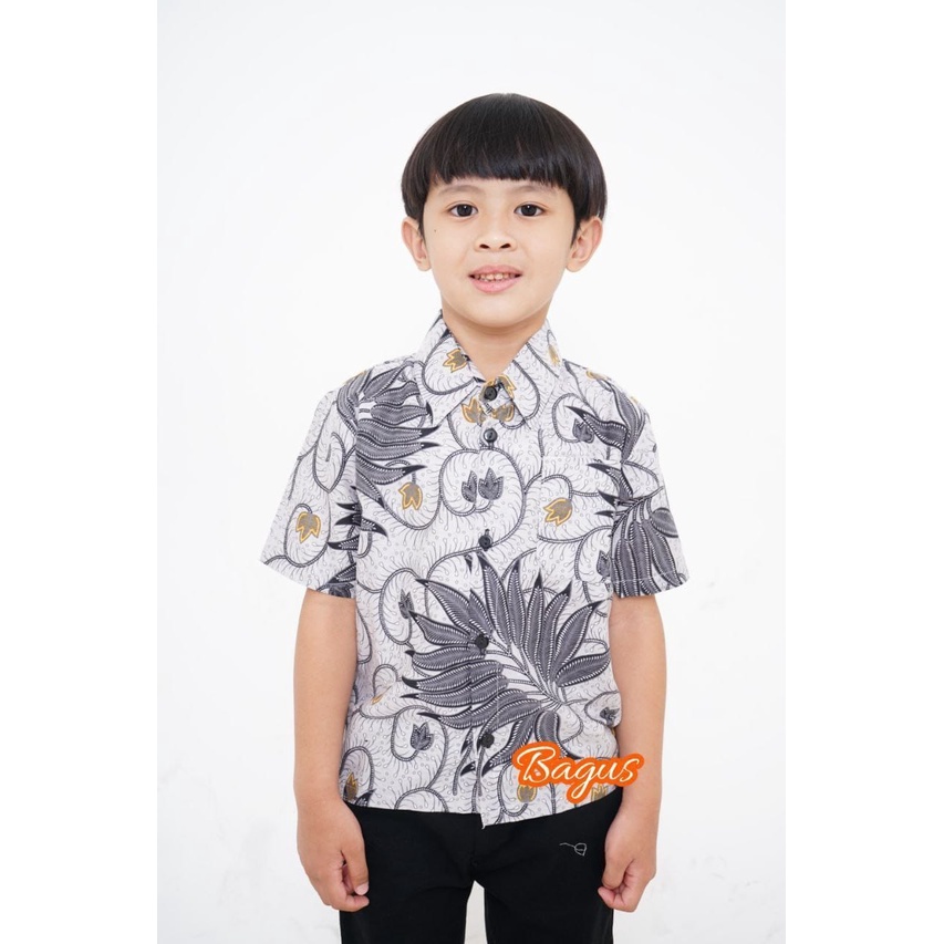 Kemeja Batik Couple Ayah dan Anak usia 1-12 tahun Baju Batik Anak