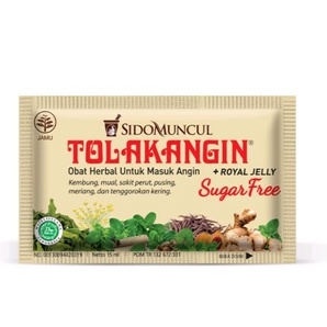 TOLAK ANGIN BEBAS GULA CAIR sugar free 1 SACHET