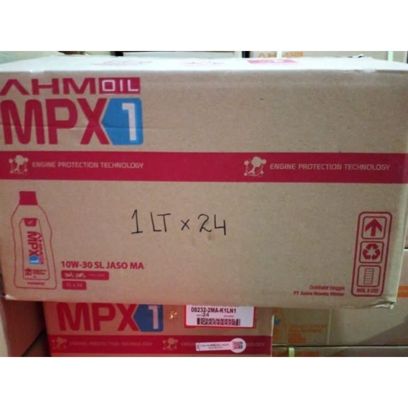 AHM OLI MPX 1...New..1 LITER.. 1 Dus isi - 24 btl