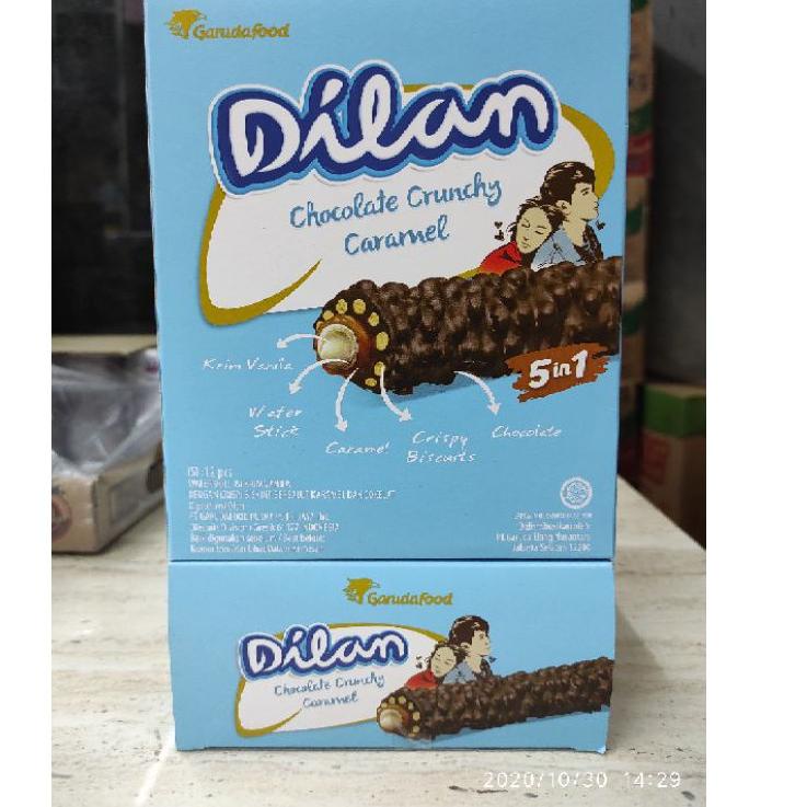 

IDf4F9r--Dilan Chocolate Crunchy Caramel (1 pack isi 12 pcs)