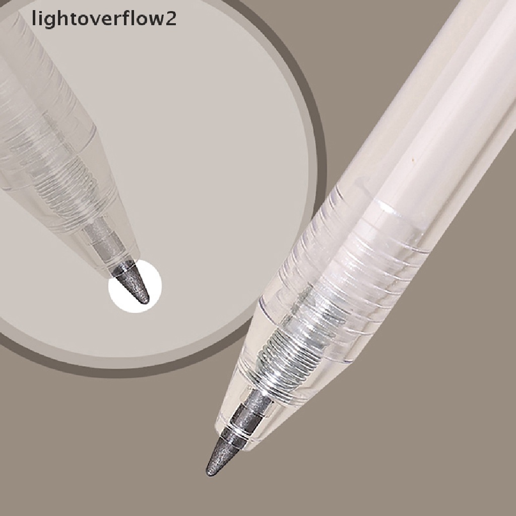 (lightoverflow2) Hb Pensil HB Transparan Tanpa Tinta Untuk Menulis / Sketsa / Hadiah Anak / Sekolah / Kantor