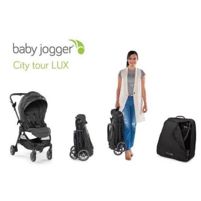 Preloved Stroller Baby Jogger City Tour Lux FREE Holder baby