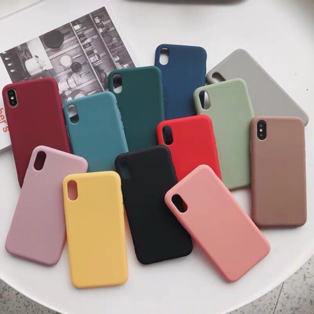 CANDY Pastel basic case oppo f9 a5s a7 a12 c2 a1k a3s a5 a9 2020 f11