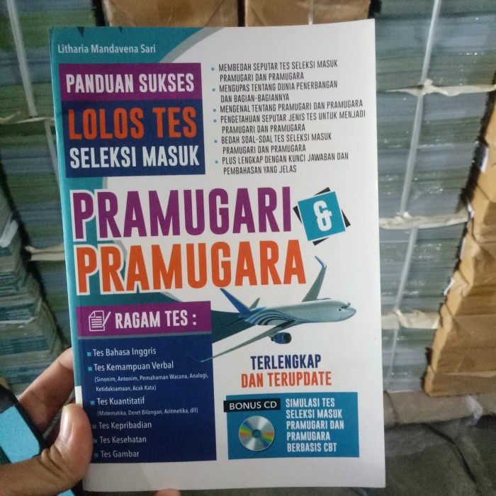 

✨COD✨ BUKU TES PRAMUGARI PANDUAN SUKSES LOLOS SELEKSI MASUK