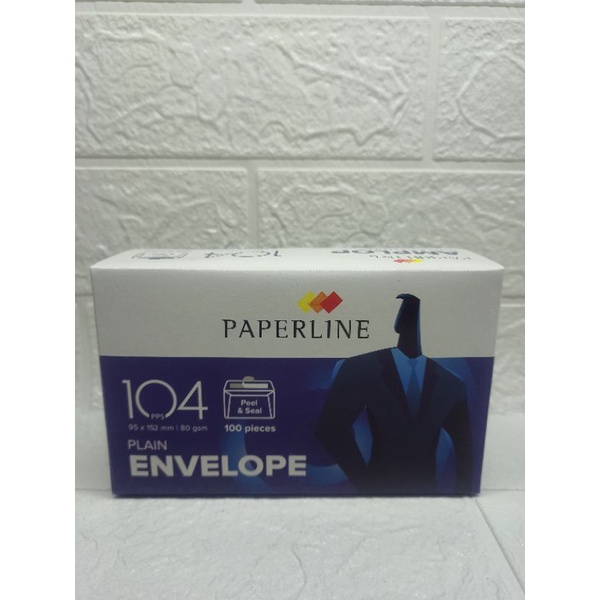 Amplop Paperline no 104 (Kecil) 1box isi 100 Lembar