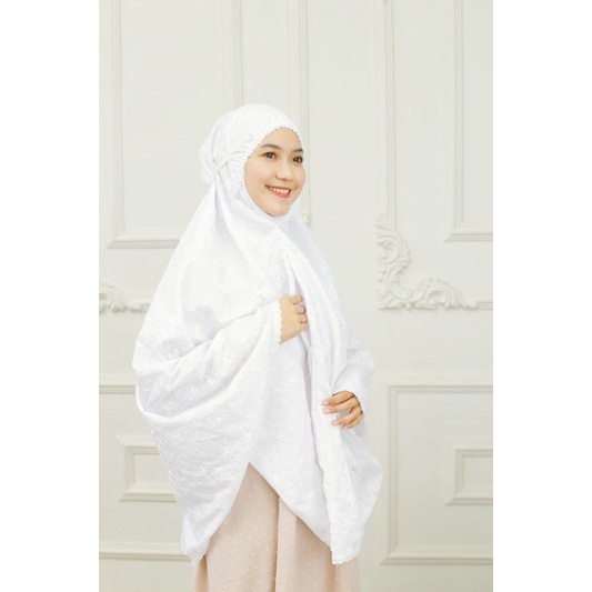 BERGO UMROH DAN HAJI PUTIH BAHAN PARIS PREMIUM TERLARIS