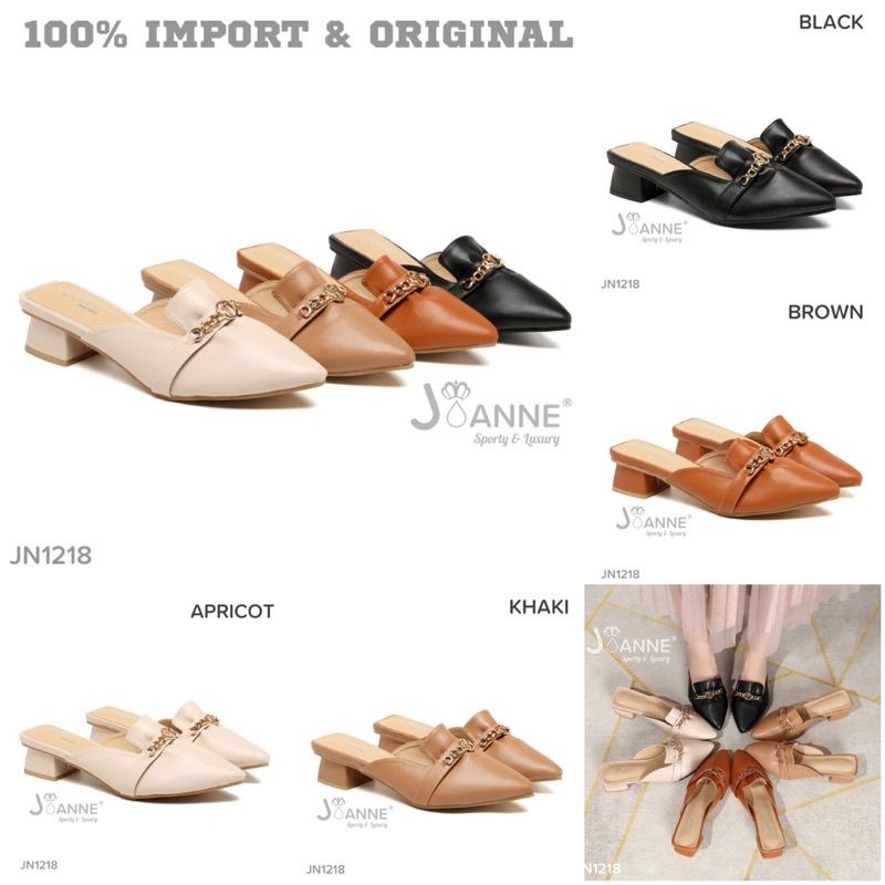 JOANNE Pump Heels Shoes Hak Tahu Wanita #JN1218