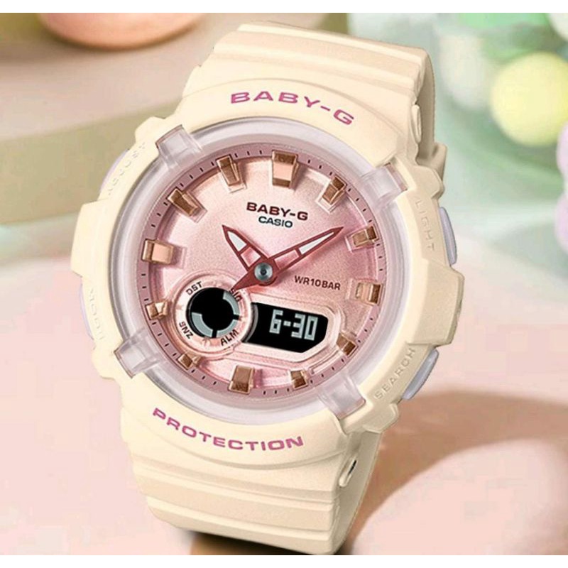 Jam Tangan Baby G Dualtime Wanita Jam Tangan Terlaris Waterproof