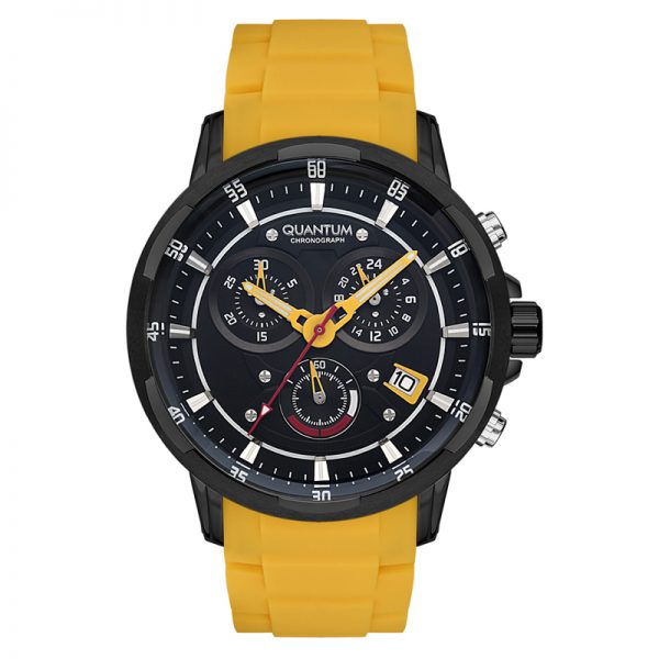 Jam Tangan Pria Tali Karet Quantum QTM PWG714.654