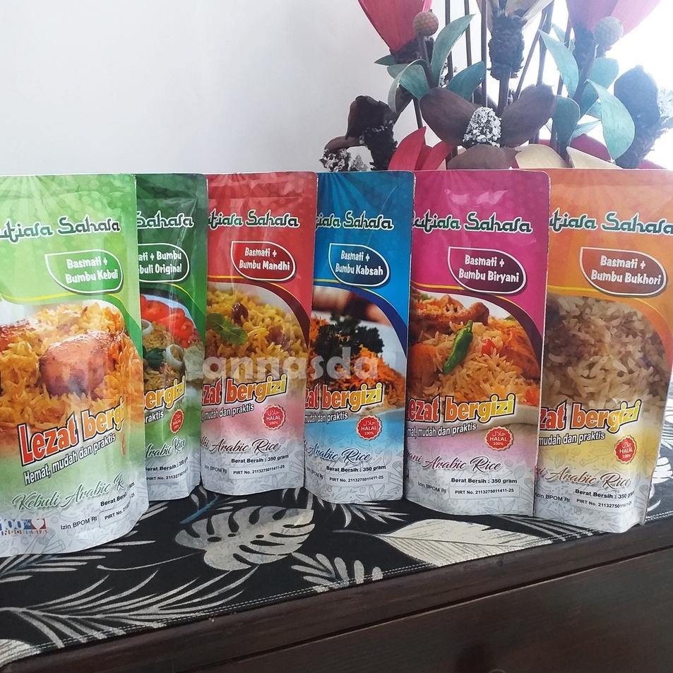 

✨STAR✨ Beras Basmati Mutiara Sahara - Nasi Instan Arab Mandhi buruan