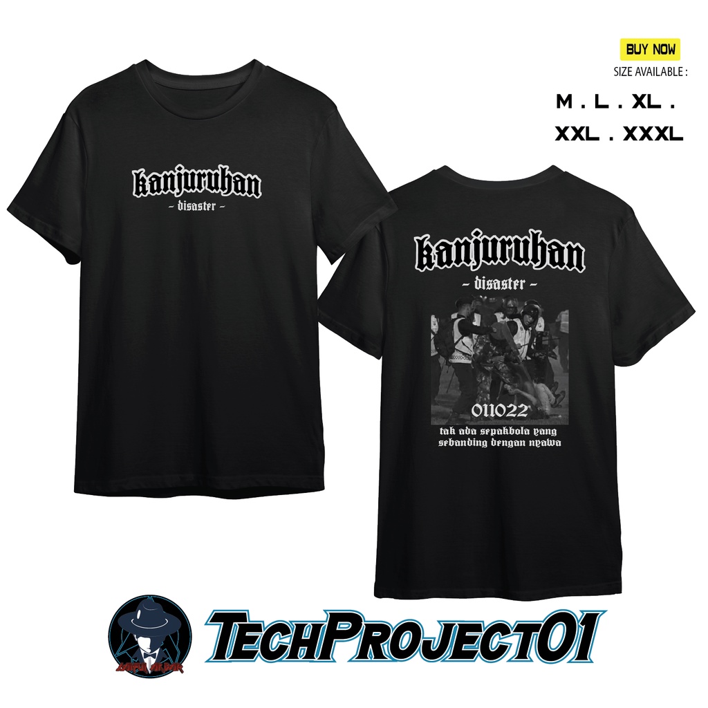 T-Shirt Kaos Kanjuruhan Disaster 011022 Tragedi Kanjuruhan Best Quality