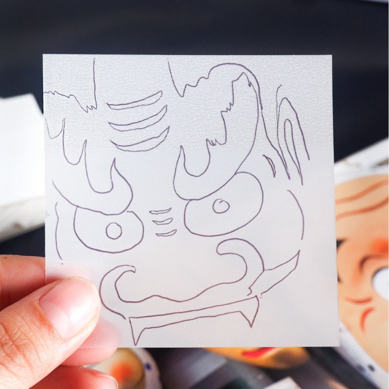 

Panmomo Silky White See-Through Sticky Notes ( Memo Stick Transparent )