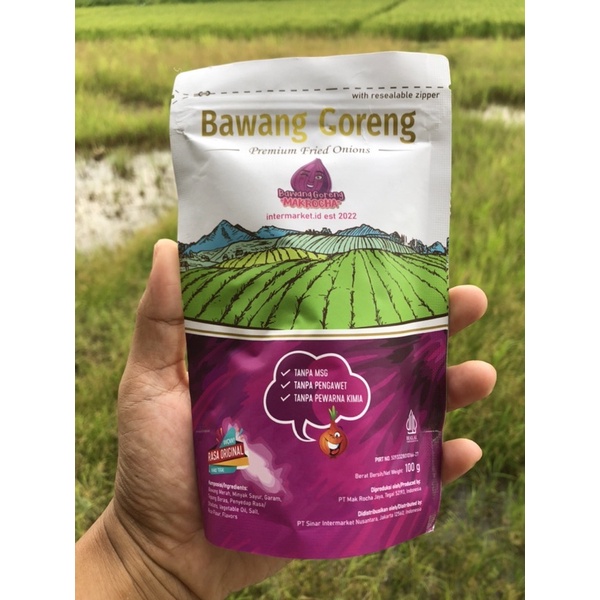 

Bawang Goreng Renyah Asli Bawang Brebes 100 gram Rasa Pedas Rasa Original Bawang Goreng Premium