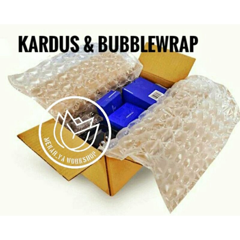 

KARDUS & BUBBLE WRAP