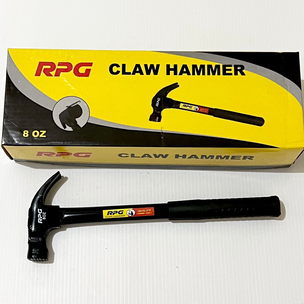 [6PCS] Palu Kambing Magnet Bergerigi GG Karet Claw Hammer RPG Gigi 8 OZ