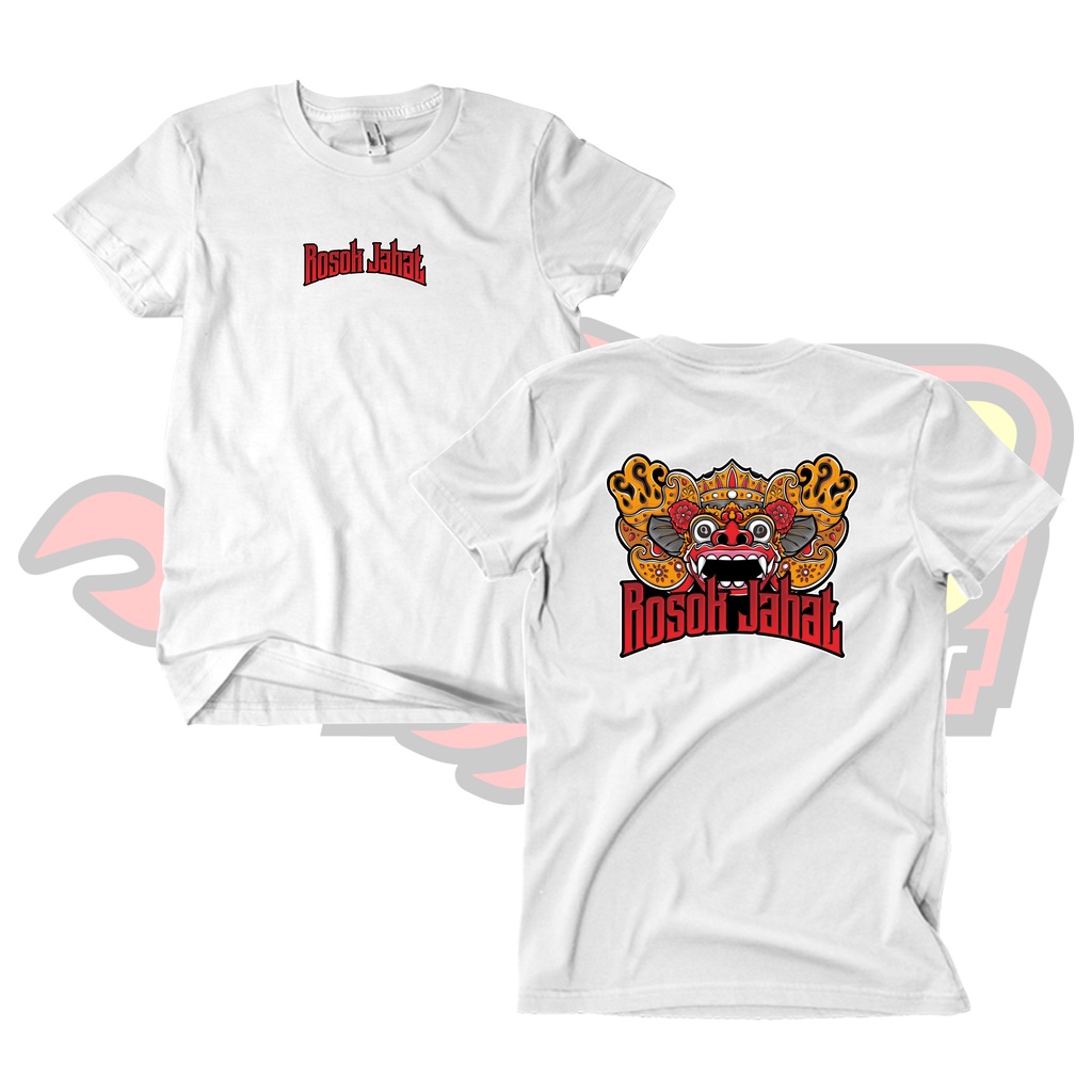 Kaos Rosok Jahat Barong Racing Katun Combed Distro