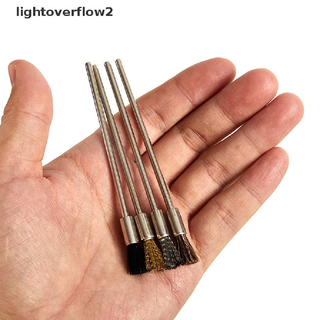 (lightoverflow2) Pena Sikat Kawat 100mm Untuk Membersihkan Karat / Cat (ID)