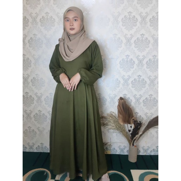 GAMIS POLOS/ GAMIS KEKINIAN/ GAMIS LEBARAN/ GAMIS REMAJA