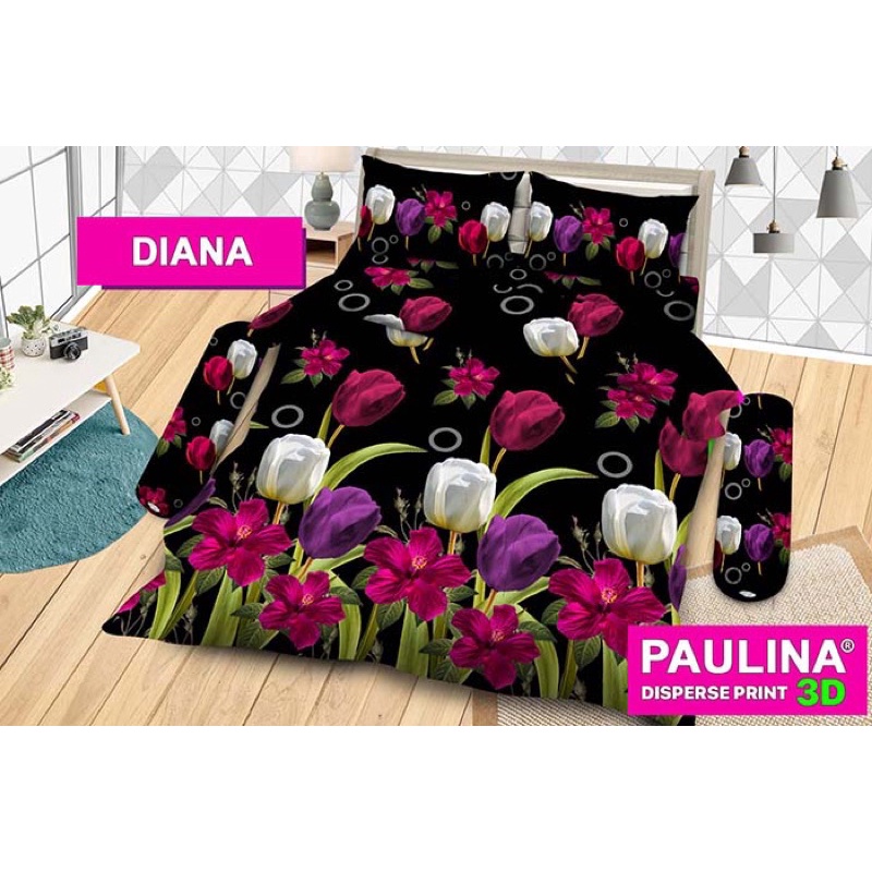 (BISA COD)SPREI BONITA EMILIA UK 180*200 CM DIJAMIN TIDAK LUNTUR