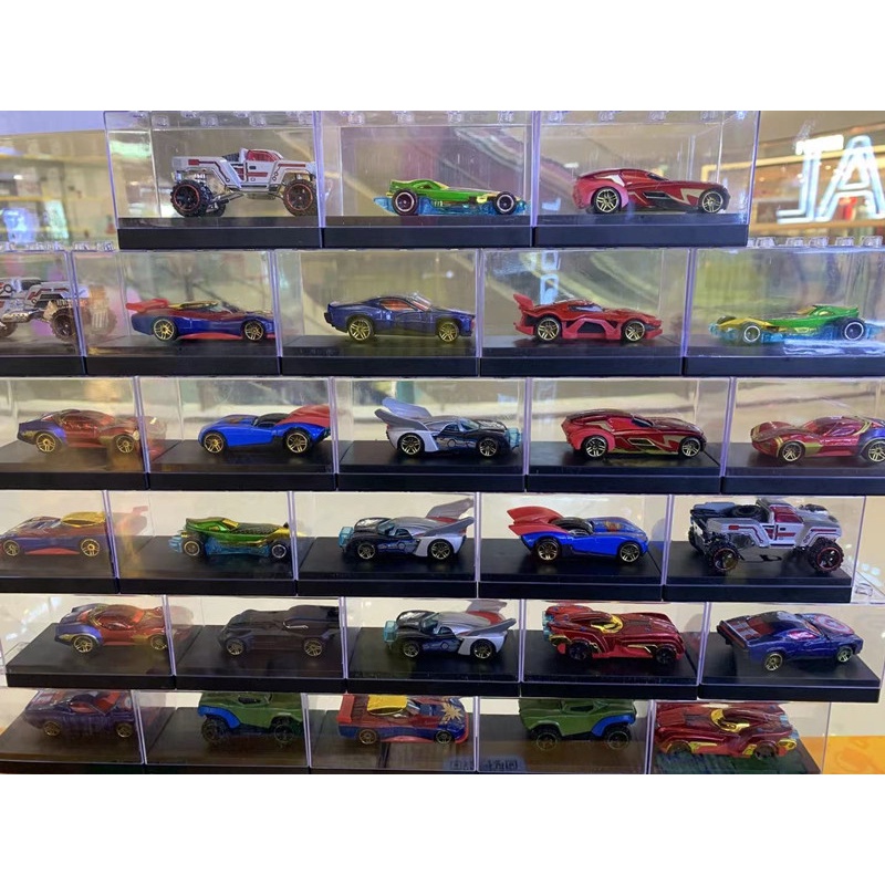 6pcs / Set Mainan Mobil Truk Diecast Avengers Infinity War Bahan Alloy Skala 1: 64 Untuk Anak