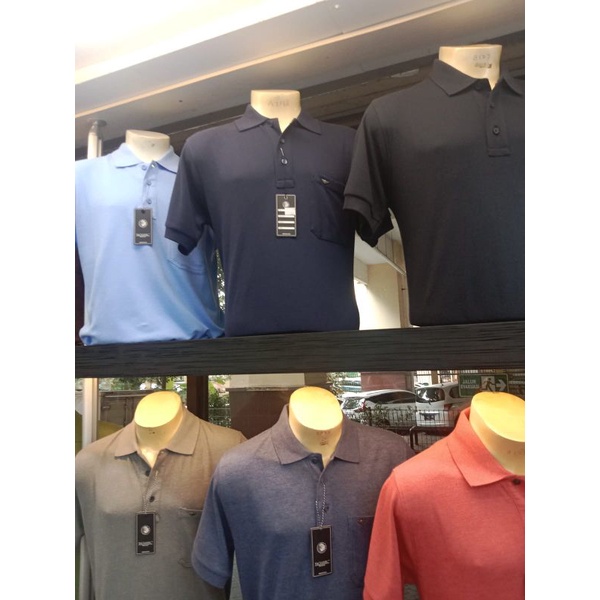 kaos kerah pria merk V4 classic.