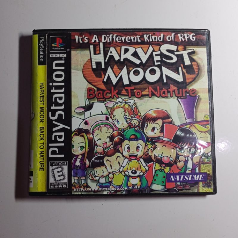 kaset ps1 Harvest moon btn copy pabrik